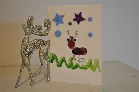 Christmas card ideas for toddlers. Homemade Christmas Card Ideas to do with Kids | Brisbane Kids