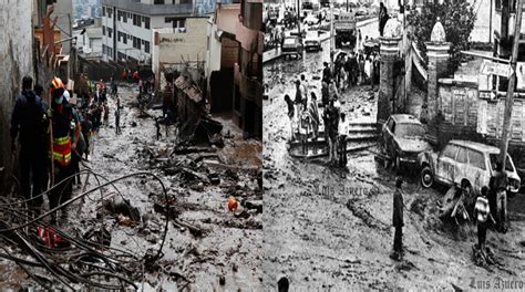 Fotografías De Archivo Cuentan La Tragedia Que Se Vivió En El Aluvión De La Gasca En 1975 El