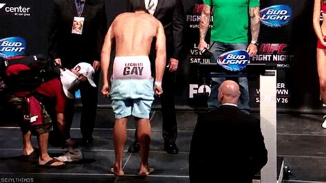Ufc Fighter Bends Over For Gay Rights Mambaonline Gay