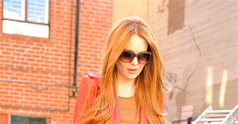 Lindsay Lohan Is A Redhead Again Vulture