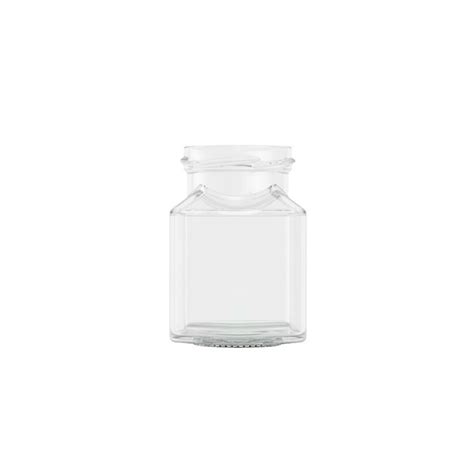 8oz Square Jar 53mm Neck 80