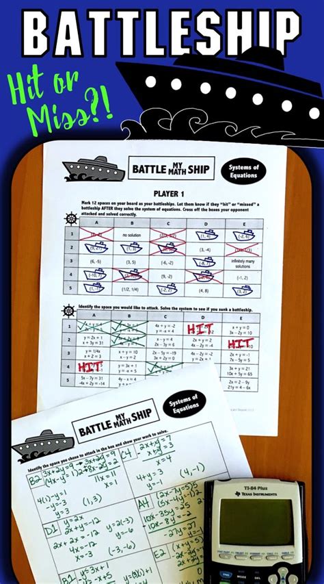 Students Use Their Math Skills To Play Battleship Engaging Fun And