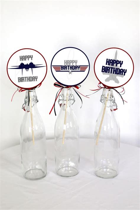 Top Gun Birthday Party Decorations And Ideas A Touch Of La