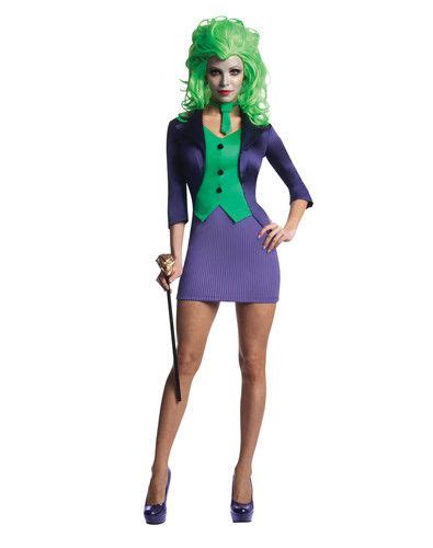 New Womens Sexy Dc Comic Super Villian The Joker Costume Small 4 6 Ebay Costumes Pinterest