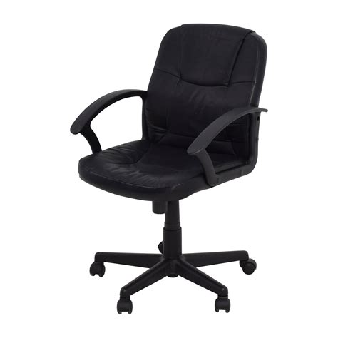 Get the best deals on black leather chairs. 75% OFF - Black Leather Adjustable Desk Chair / Chairs