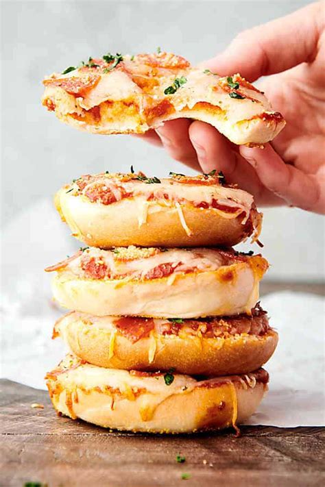 air fryer bagel bites ready in 15 minutes freezer and meal prep friendly