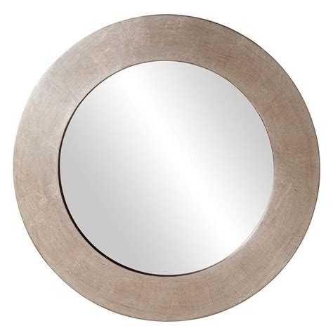 Howard Elliott Collection 20 In X 20 In Round Framed Mirror 60200 The Home Depot