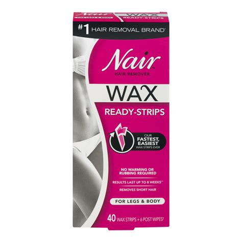 Save On Nair Hair Remover Wax Ready Strips For Legs And Body Order Online Delivery Stop And Shop