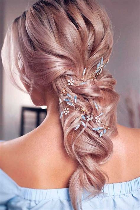 39 totally trendy prom hairstyles for 2021 to look gorgeous hair styles bride hairstyles