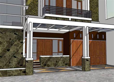 Tips menentukan model kanopi rumah minimalis. Contoh Gambar Model Garasi Rumah Minimalis | Desain Rumah ...