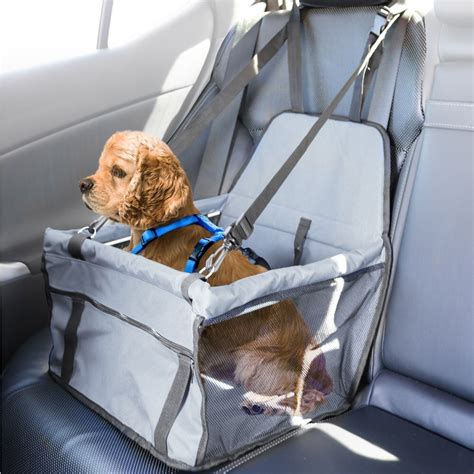Yes4pets Small Pet Carrier Dog Cat Car Booster Seat Portable Soft Cage