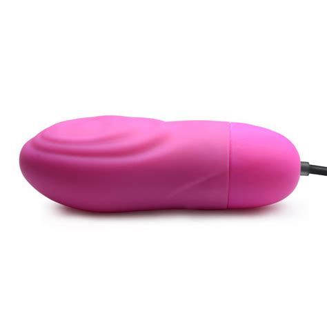 Bang 7x Pulsing Rechargeable Silicone Bullet Pink Foxy Bunny
