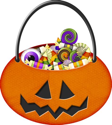 Halloween Candy Bucket Clipart The Cake Boutique