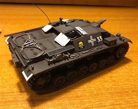 German Sturmgeschutz Iii Ausf B Tank Plastic Model Military Vehicle