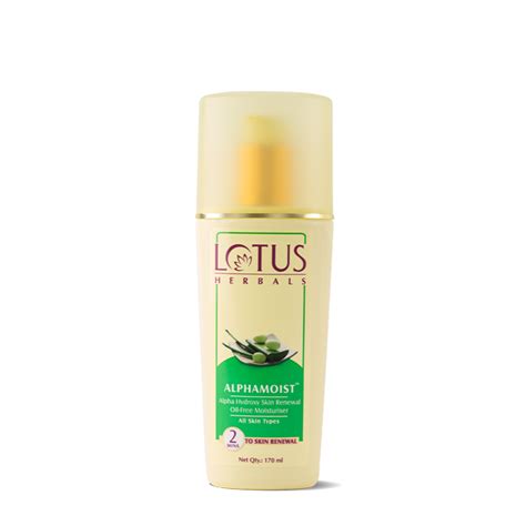 Lotus Herbals Alphamoist Skin Renewal Oil Free Moisturiser