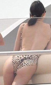 Kendall Jenner Parading Her Ass Around In Thong Swimsuits