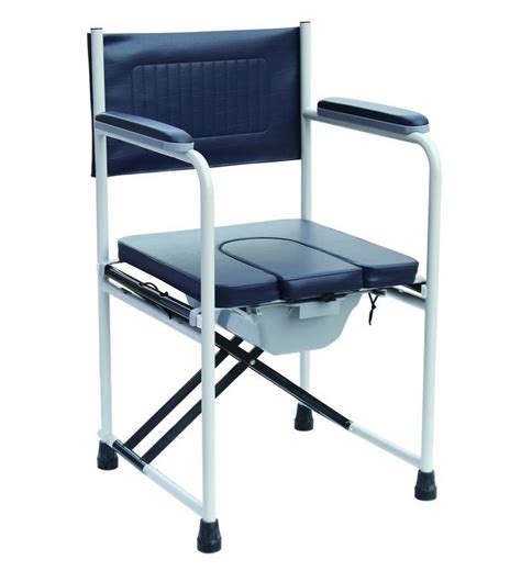 Folding Padded Commode Chair Home Aids Fenetic Wellbeing