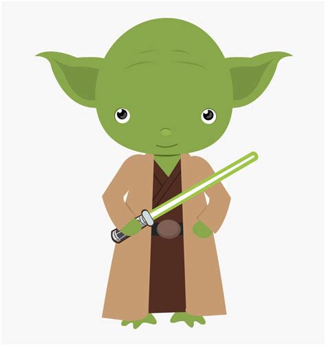 Yoda Star Wars Png Baby Star Wars Clipart Transparent Png Kindpng