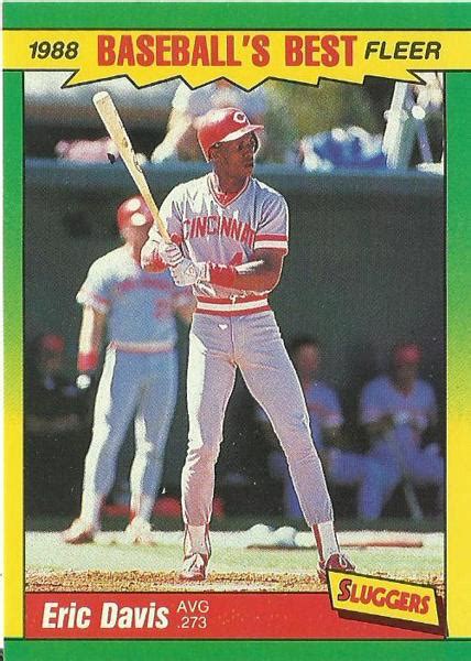 Davis was 21 years old when he made his major league debut with the reds on may 19, 1984. Free: 1988 Fleer Baseball's Best Eric Davis - Sports ...