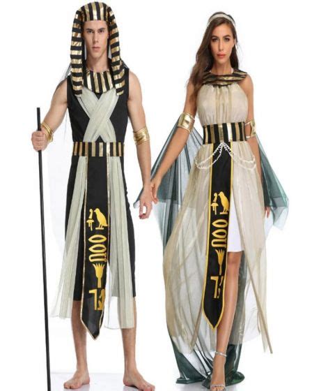 Couple Ancient Egyptian Adult Costume Blossom Costumes