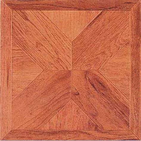 Home Dynamix 40 Pc Wood Vinyl Floor Tile Natural Wooden Grain Look