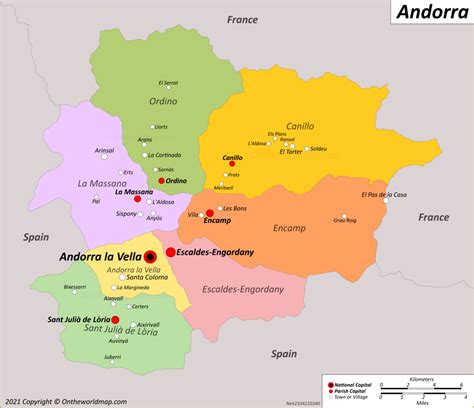 Andorra Map Detailed Maps Of Principality Of Andorra