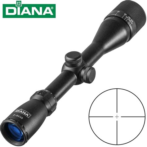 Tactical DIANA X AO Riflescope One Tube Cross Dot Reticle Optical Sight Hunting Rifle Scope