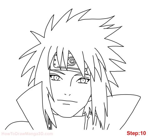 How To Draw Minato Namikaze From Naruto