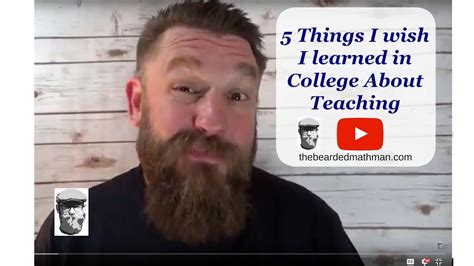 Things College Didnt Teach About Teaching Youtube