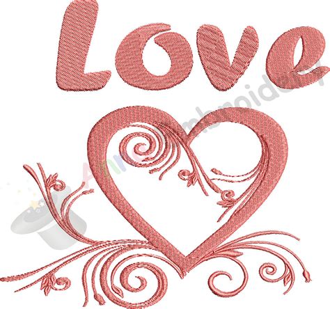 Love Is In The Air Romantic Valentine Embroidery Designs To Show Your