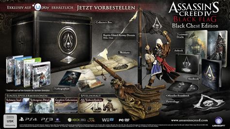 Assassin S Creed Black Flag Details Zu Den Sammler Editionen