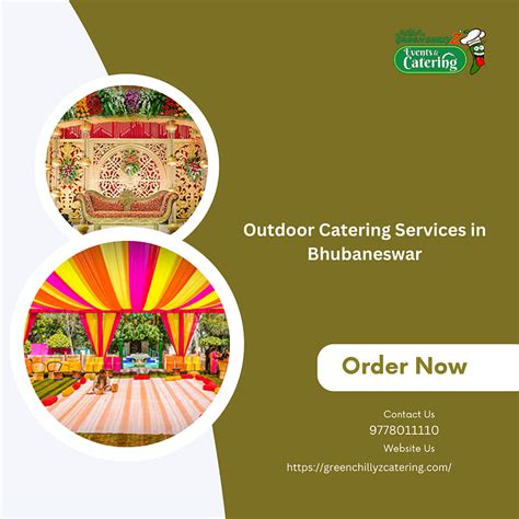 Outdoor Catering Services In Bhubaneswar By Green Chillyz Catering On