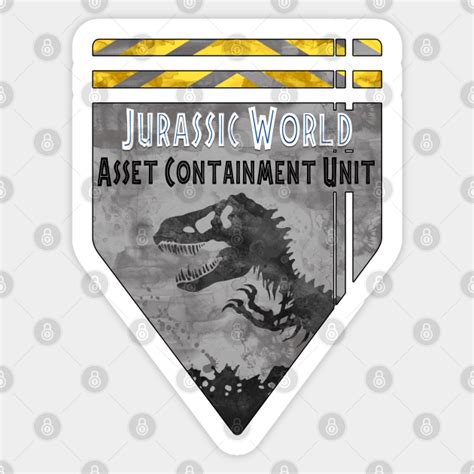 Jurassic World Acu Jurassic Park Sticker Teepublic