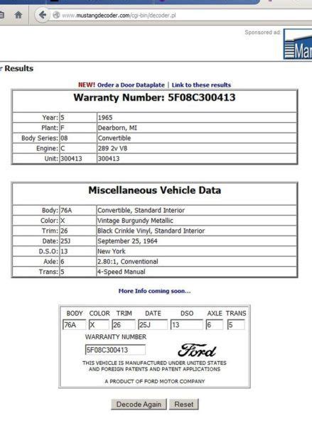 2020 Ford Axle Codes Bucaro