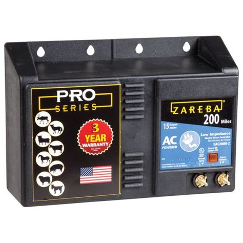 Oem/odm electric fence energizers manufacturer and elife can offer you mains, battery and solar electric fence energizers. Zareba 200 Mile AC Electric Fence Energizer