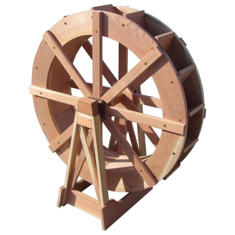 Samsgazebos 30 In Dia Water Wheel With Stand Ww 30 Ws The Home Depot