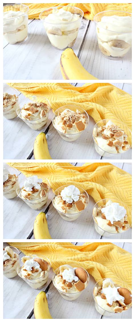 These adorable handheld cups combine. The Easiest Healthy Banana Pudding