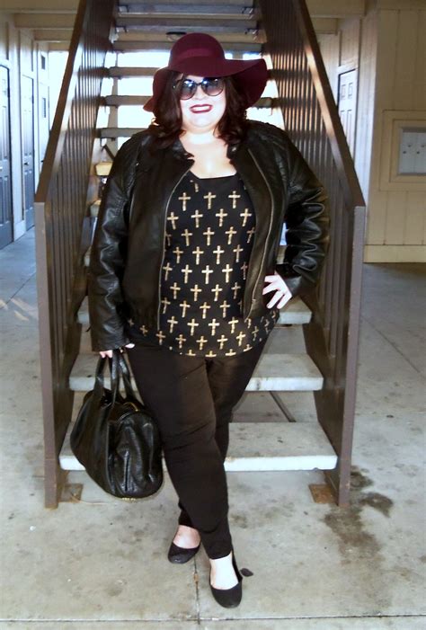 Thestylesupreme Plus Size Ootd The Cross Tshirt