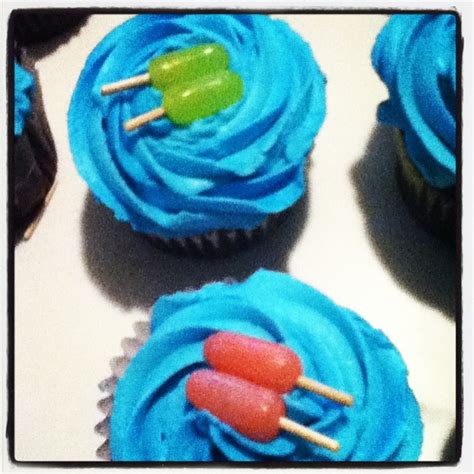 Popsicle Cupcakes Cupcakes Baby Shower Popsicles