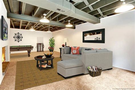 How To Update Your Unfinished Basement On A Budget