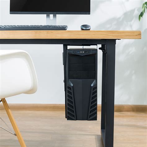 Die easy pc halterung weiß können sie ganz einfach an der unterseite ihres schreibtisches befestigen. PC-Halterung zur Untertisch- oder Wandmontage, drehbar ...