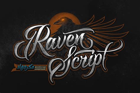Check spelling or type a new query. Raven Script by Mikrojihad | Font Bundles