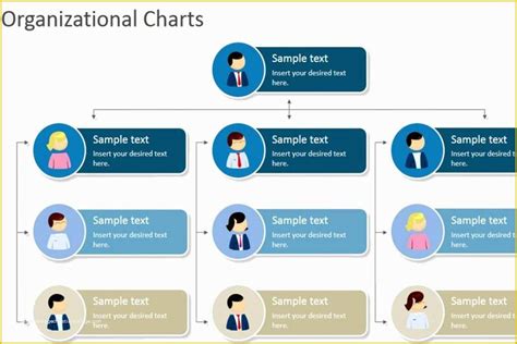 Hierarchy Chart Template Free Of Hierarchical Organizational Chart