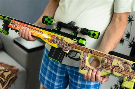 7 Cool Airsoft Guns Painted To Look Like Csgo Guns Bc Gb Gaming