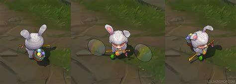 Cottontail Teemo League Of Legends Skin Lol Skin