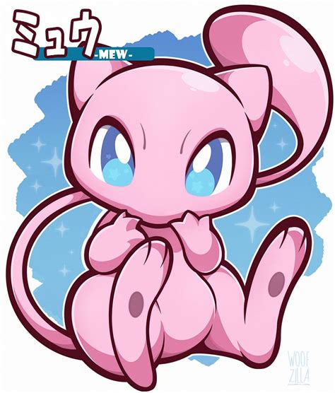 Mew Pokémon Image By Woofzilla 2378698 Zerochan Anime Image