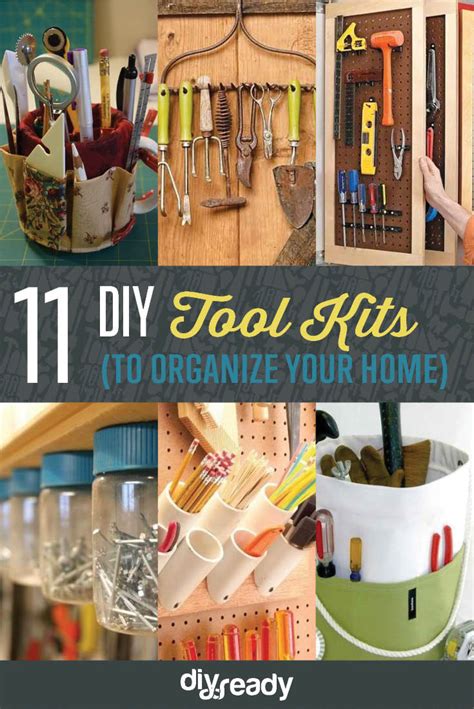 Measure in 3 inches from the end and make an x on the line. Tool Organizer Ideas DIY Projects Craft Ideas & How To's for Home Decor with Videos