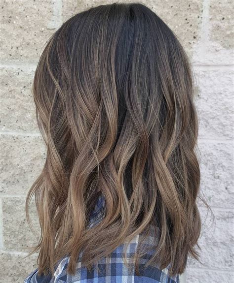 When i color my grey i do use permanent natural black with 20 developer. 70 Flattering Balayage Hair Color Ideas - Balayage ...