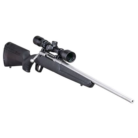 Savage Arms Axis Xp Scoped Stainlessblack Bolt Action Rifle 270
