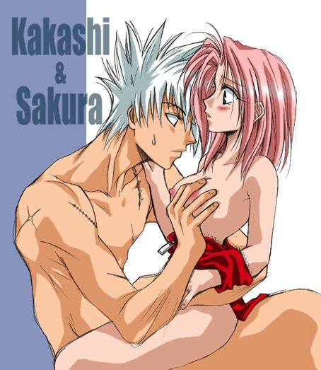 Haruno Sakura And Hatake Kakashi Naruto And More Drawn By Sousui